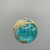 Blue & Gold Globe Ornament