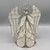 Gold & Faux Capiz Angel Tree Topper