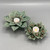 Holly Leaves & Berries Tealight Holder