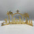 Metal Folding Nativity Mantle Scene
