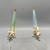 Coastal Glass Clip-On Taper Candle