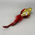 Red & Black Glass Bird Ornament