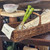 Hand-Woven Reed Basket w/Handle