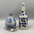 Floral Stoneware Oil Cruet