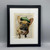 French Bulldog w/Green Beret Framed Book Print