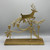 Metal Reindeer Taper Candelabra