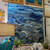 Framed Blue Reflections Canvas