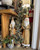 Decorative Gold Resin Santa