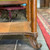 Antique Tiger Oak Table with Clawfoot Feet