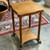 Antique Tiger Oak Table with Clawfoot Feet