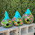 Hand-Painted Flowers Gourd Bird House