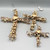 Metal Wire Cross Ornament