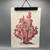 Coral Paper Print Wall Decor, style 1