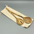 Wood Salad Servers with Drawstring Bag