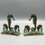 Vintage Bronze Sea Horse Bookends, Virginia Metal Crafters