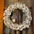 18" Handmade Oyster Shell Wreath