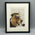 Framed Basset Hound Sea Dog Print on Antique Book Page
