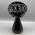 Unique Black Art Glass Vase
