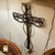 Black Vine Decorative Cross