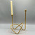 Metal Golden Candle Holder