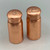 Stainless Steel Salt & Pepper Shakers, Copper Finish