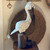 20" Wooden Pelican on Triple Post