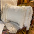 Cotton & Chenille Woven Lumbar Pillow w/Fringe