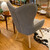 Gray Fabric Armchair