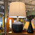 Black Terracotta Face Table Lamp