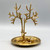 Antique Brass Deer Jewelry Holder