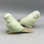 Ceramic Parakeet w/Gold Electroplating