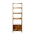 Wood Ladder Shelf w/Door