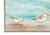 Framed Birds on the Beach Canvas