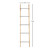 Stainless Steel & Wood Ladder, 72"