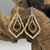 Gold Moroccan Shape Earrings