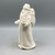 White Stoneware Santa