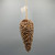 Pinecone Shell Icicle Ornament