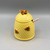 Bee Skep Honey Jar w/Wood Dipper