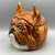 Vintage Bulldog Cookie Jar, Italy