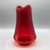 L E Smith Vintage Red Vase