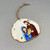 Holy Family Outline Sand Dollar Ornament