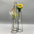 Black Wire Single 3 Flower Vase