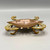 Vintage Abalone & Brass Crab Dish, Mexico