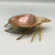 Vintage Abalone & Brass Beetle Dish, Mexico