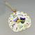 Mardi Gras Icons & Sayings Sand Dollar Ornament