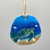 Hand Painted Sea Turtle Sand Dollar Ornament