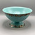 Galvanized Blue Bowl