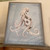 Framed Octopus on Blue Background