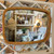 Rattan Framed Wall Mirror