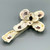 Oyster Cross with Flower